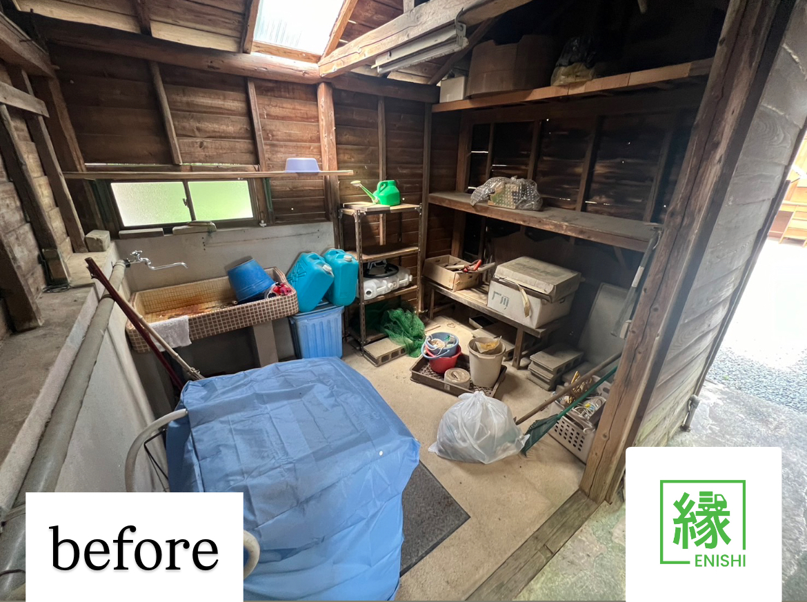 名古屋市昭和区で実家の倉庫整理｜長年放置された不用品をスッキリ回収【不用品回収縁】