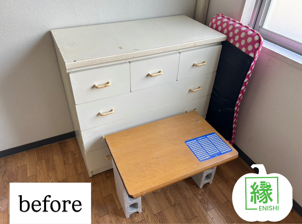 【愛知県海部郡】タンスやテーブルの不用品回収でお部屋がスッキリ！｜不用品回収縁のビフォーアフター事例