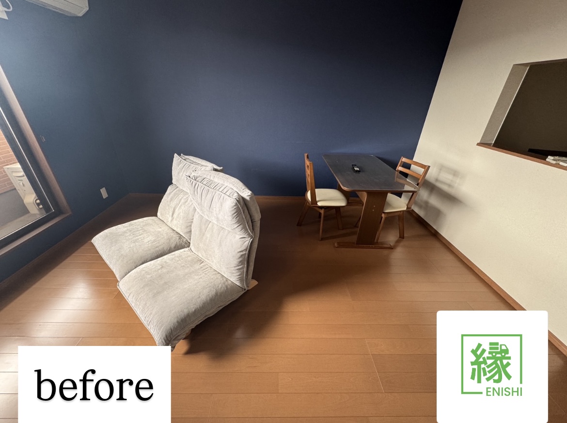 【北名古屋市】ソファ・ダイニングセットの不用品回収で広々空間に！ビフォーアフター事例